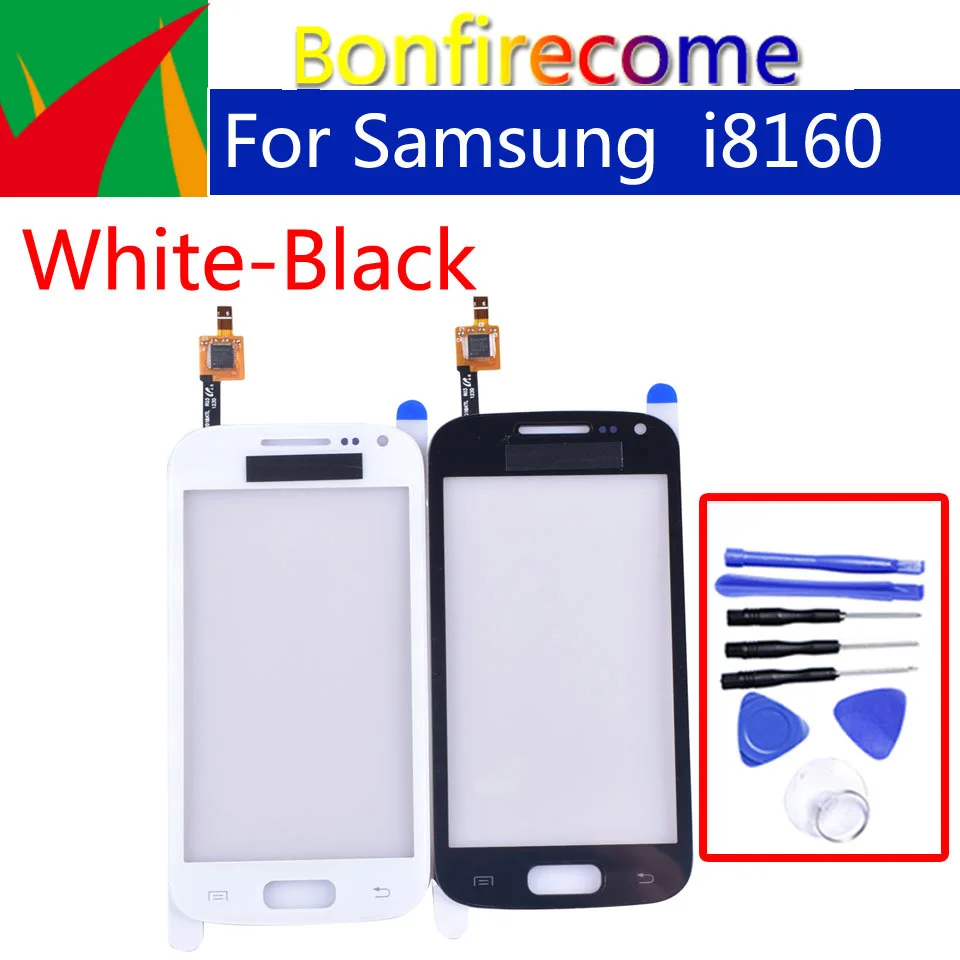 

3.8" For Samsung Galaxy Ace 2 i8160 GT-i8160 Touch Screen Panel Sensor Digitizer Front Glass Lens Touchscreen NO LCD