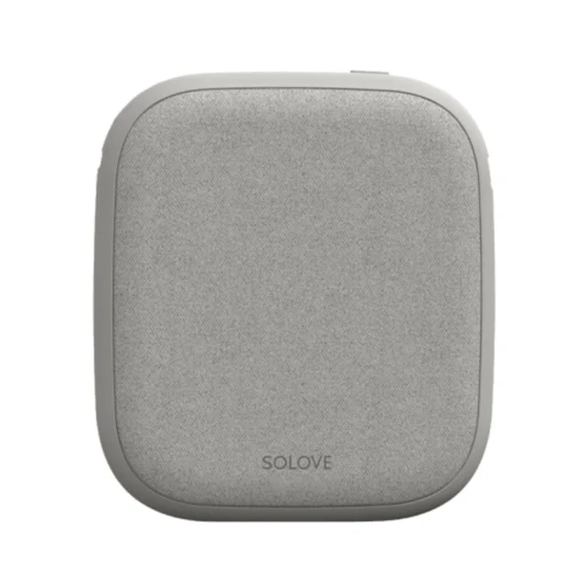 Grey Xiaomi SOLOVE 10000mAh беспроводной банк питания двойной USB внешний аккумулятор для iPhone samsung портативное зарядное устройство с USB QI Беспроводное зарядное устройство - Цвет: Grey