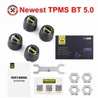 Система контроля давления в шинах с 4 внешними датчиками, Bluetooth 4,05,0, для AndroidIOS