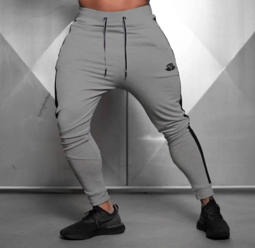 Бодибилдинг бренд тренажерные залы Мужские Брюки Компрессионные Gymming леггинсы для мужчин фитнес тренировки летняя спортивная форма Мужские дышащие брюки