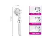 Насадка для душа, многофункциональный фильтр высокого давления с одной кнопкой, для экономии воды, аксессуары для ванной комнаты