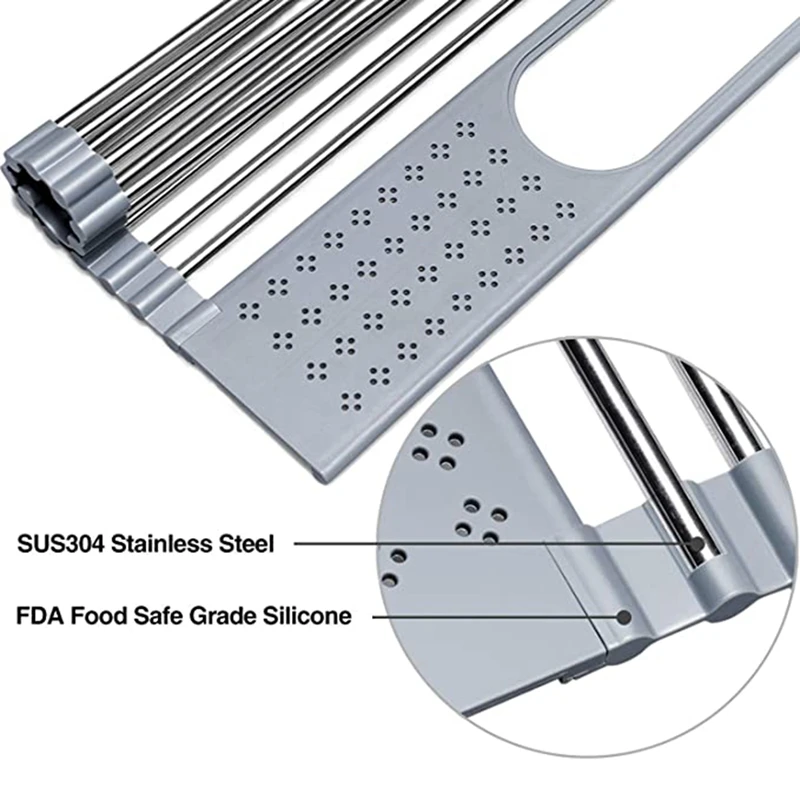 Многофункциональная сушилка для кухни сушки посуды Складная Сушилка фруктов и