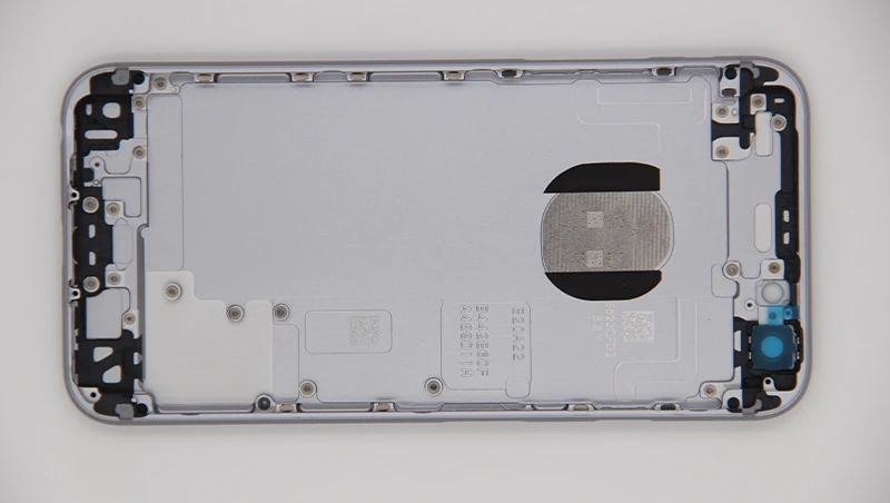 Крышка батарейного отсека для iphone 6 6s Plus задняя дверь корпус средняя Рамка Замена Задняя крышка корпуса для iphone 6 6s Plus с логотипом
