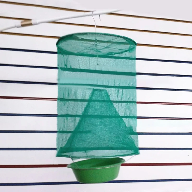 1 шт. подвесной Ловец мух многоразовая Складная ловушка для летняя от комаров