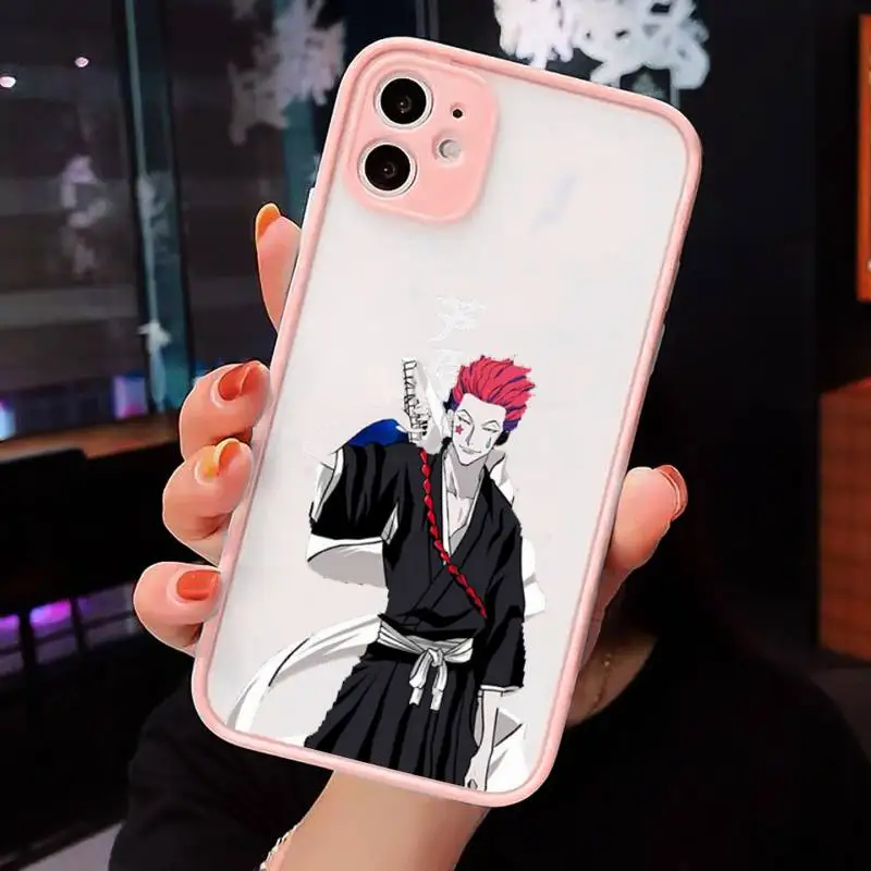 

anime Hunter x Hunter Phone Case Matte Transparent for iPhone 7 8 11 12 s mini pro X XS XR MAX Plus cover funda