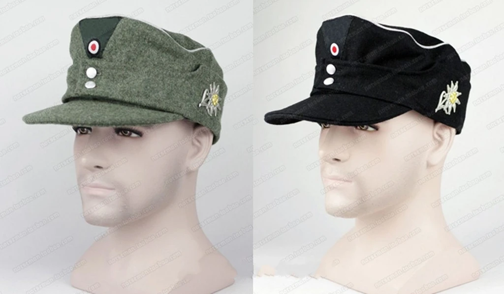Военная шапка времен Второй мировой войны с эмблемой немецких офицеров солдат