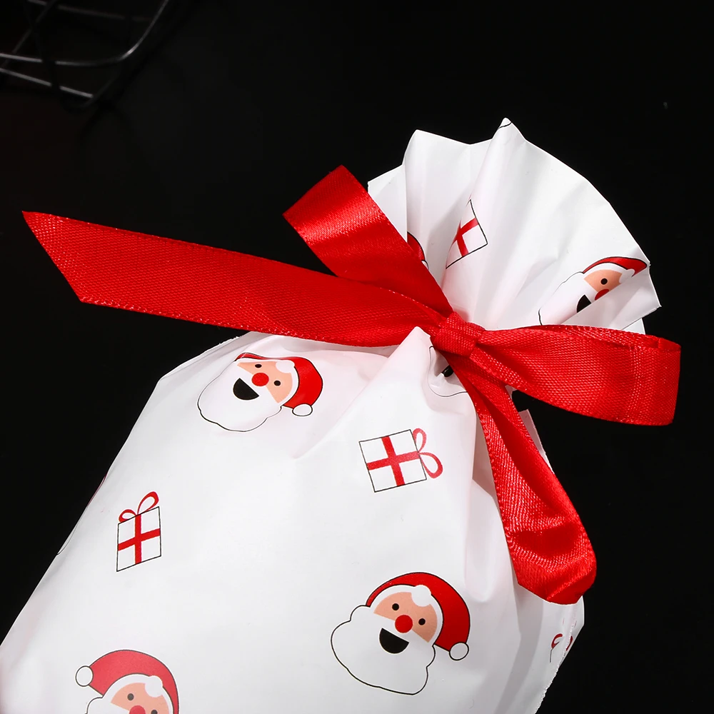 5 шт. Рождественский Подарочный мешок печенье конфеты снежинка/Санта-Клаус