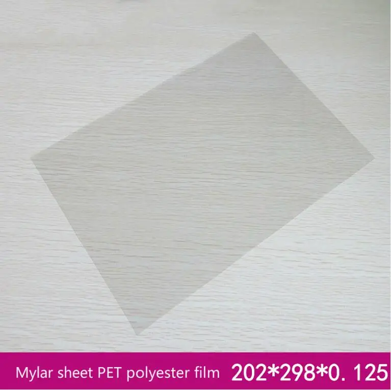 Прозрачная полиэфирная пленка Mylar 202*298*0 1 мм импульсного типа для электроблока