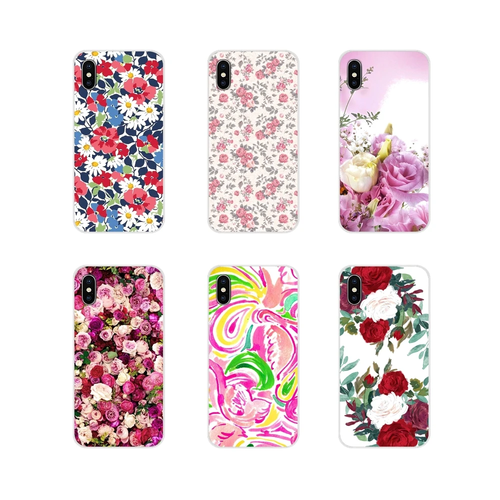 Мягкий чехол из термополиуретана с мультяшным принтом красного цвета бабочкой