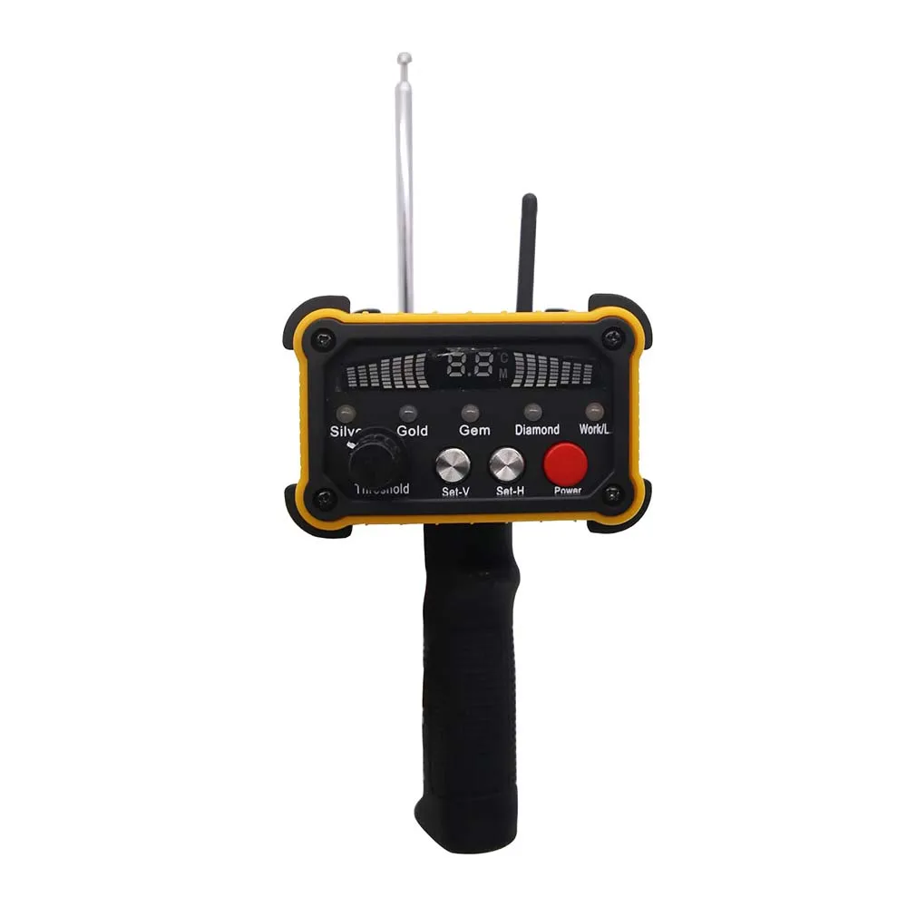 Maxgeek GR 200 большой диапазон металлический детектор для золота подземный 100 м 3D