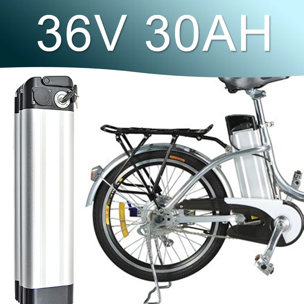 36V silver fish 30AH Lithium Battery 500W 1000W 42V Electric bicycle Scooter E-bike | Спорт и развлечения