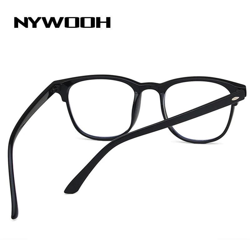 

Transparent Finished Myopia Glasses Men Women Black Eyeglasses Prescription Shortsighted Eyewear Anti Blue Light Glasses