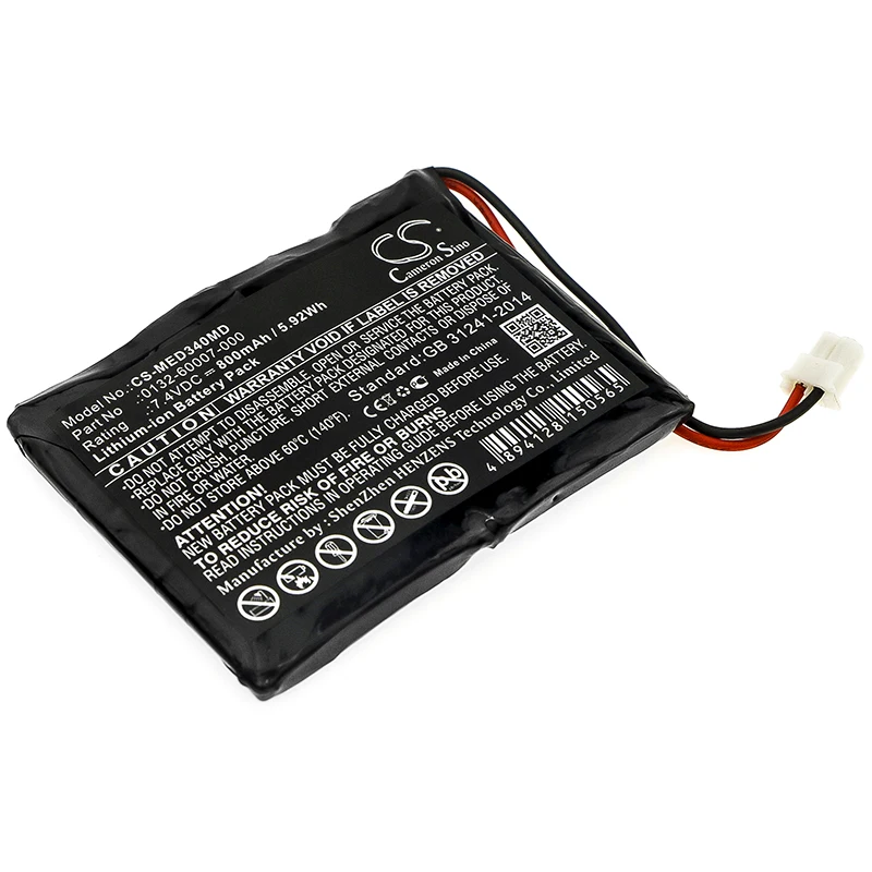 

Аккумулятор Cameron Sino для Mediaid 31610,34 Pulse,IPX1,M30,POX010-34