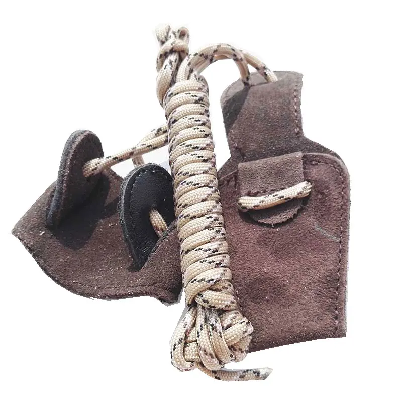 

1pc Archery Winding Rope Material Cow Leather Recurve Bow Hunting Accessory