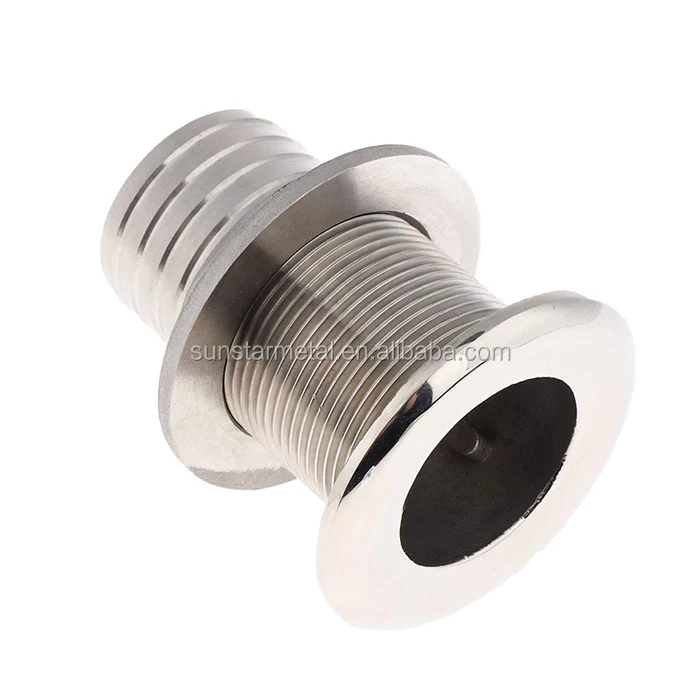 

1.5/2.5/4 inch Stainless steel Marine yacht sailing boat thru hull connector
