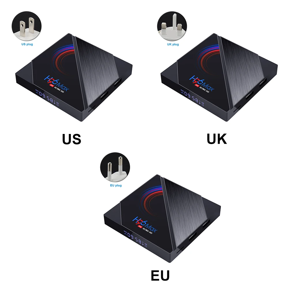 

H616 Video For Android 10.0 BT 4.0 6K Dual-WiFi 5GHz 2.4GHz USB 3.0 TV Box 3D 2GB RAM 16GB ROM Set Top Audio Ultra HD