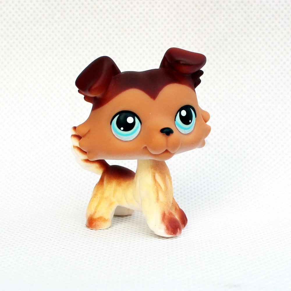 pet shop lps toys литл пет шоп игрушки лпс колли крем для загара коричневый мокко голубые