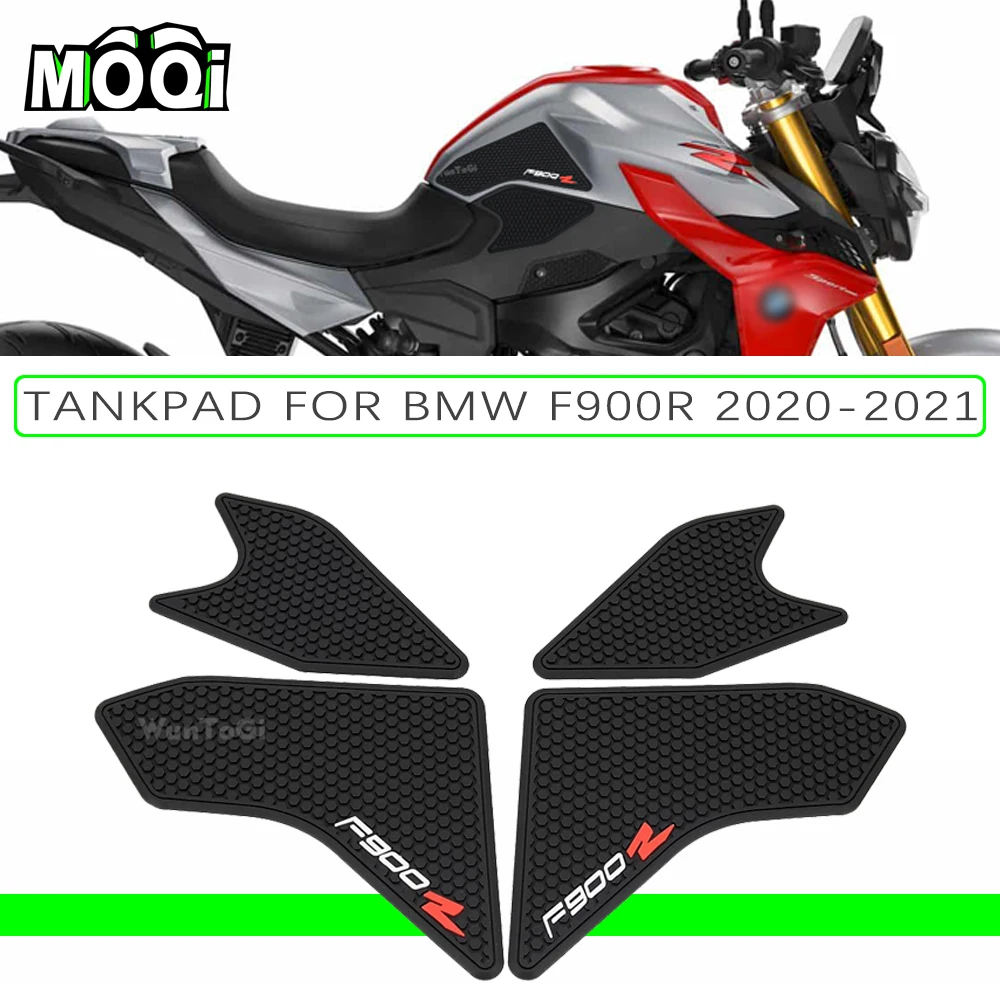

Мотоциклетный коврик для топливного бака для BMW F900 R 2020 2021 Защитная Наклейка Tankpad противоскользящая черная резиновая наклейка на колено прот...