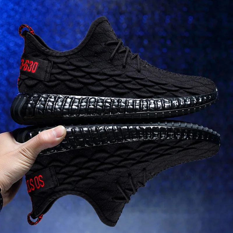 Light Weight Running Shoes For Men 2020 Spring Autumn Black Comfortable Anti-Slip Male Shoe Outdoor Walking Sneakers 39-44 | Обувь