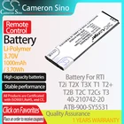Аккумулятор CameronSino для RTI T2i T2X T3X T1 T2 + T2B T2C T2Cs T3, подходит для пульта дистанционного управления RTI 40-210742-20 ATB-1800-SY5530