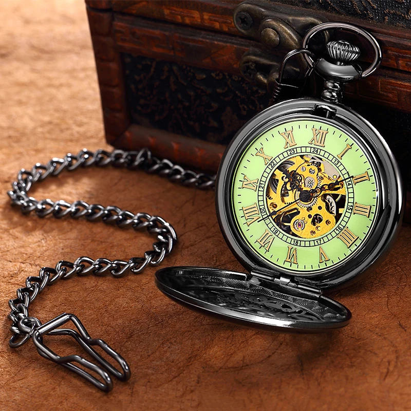 Часы наручные с римскими цифрами для мужчин и женщин Классические Механические