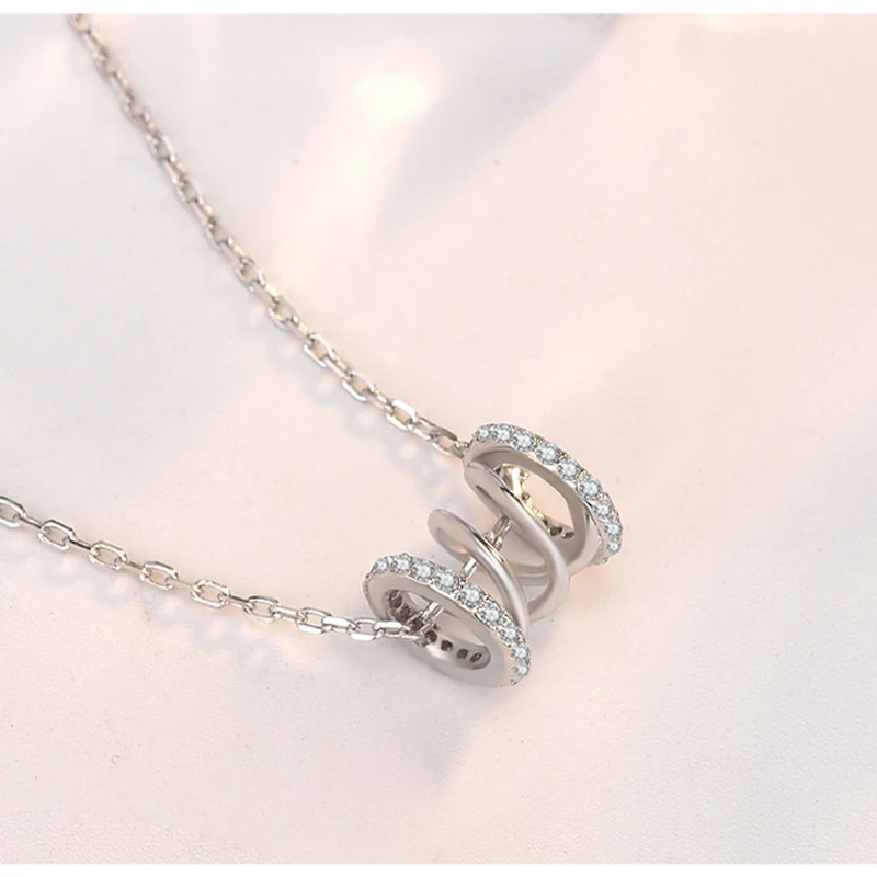 925 Sterling Silver Plated 14K Gold Shiny Zircon Waistline Wedding Charming Luxury Necklace Chain Jewelry for Women Gift New | Украшения и