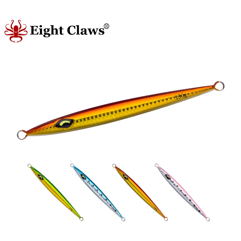 

8 когтей, 130 г, 150 г, 180 г, медленно блесна, литая металлическая приманка, свинцовая рыба, искусственный Жесткий воблер, приманка для рыбной ловл...
