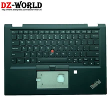 New/orig US English Backlit Keyboard With Wlan Shell C Cover Palmrest Upper Case for Lenovo Thinkpad X390 Yoga Laptop 02HL645
