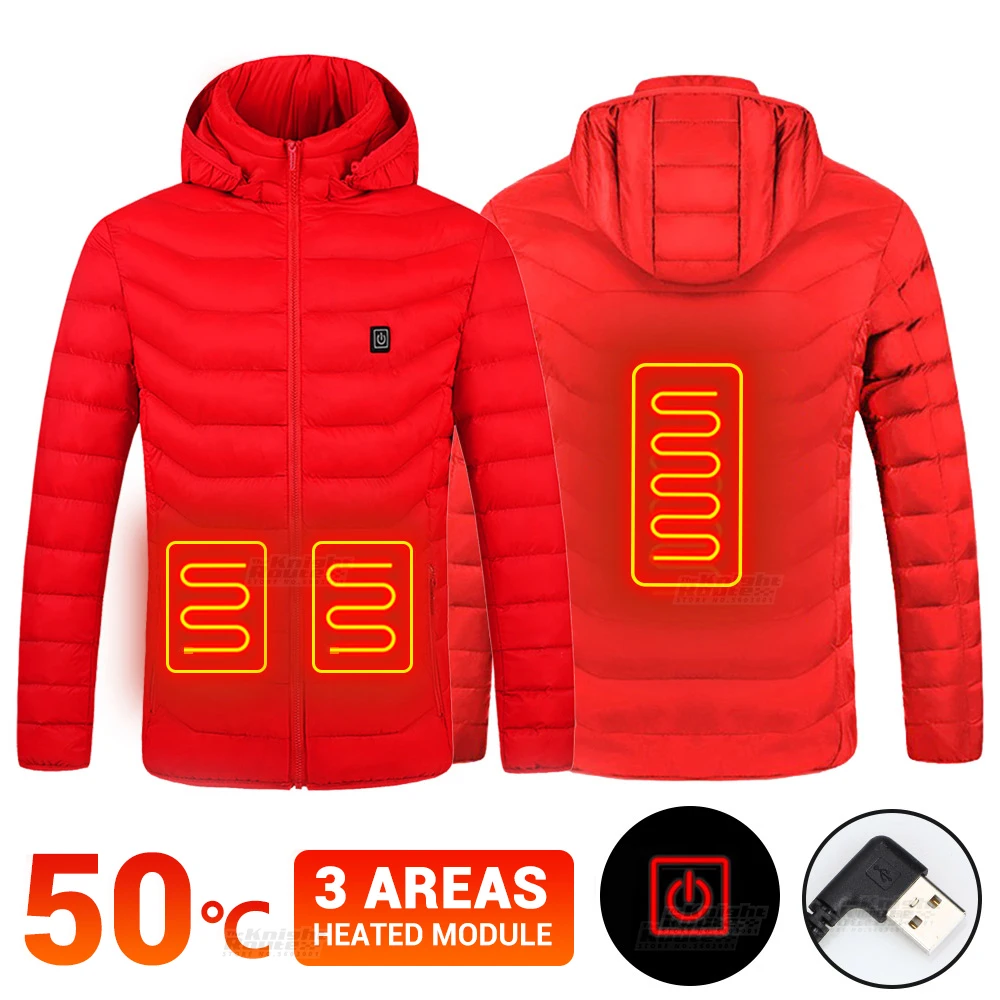 Мужская куртка с подогревом и USB зарядкой на осень/зиму|Походные куртки| |