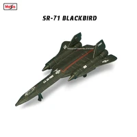 maisto sr 71 blackbird model airplane die casting model toy collection transport airplane fighter helicopter birthday present