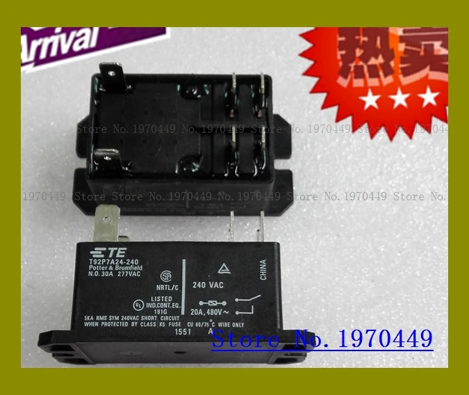 T92P7A24 240 240VAC/30A|Реле| |