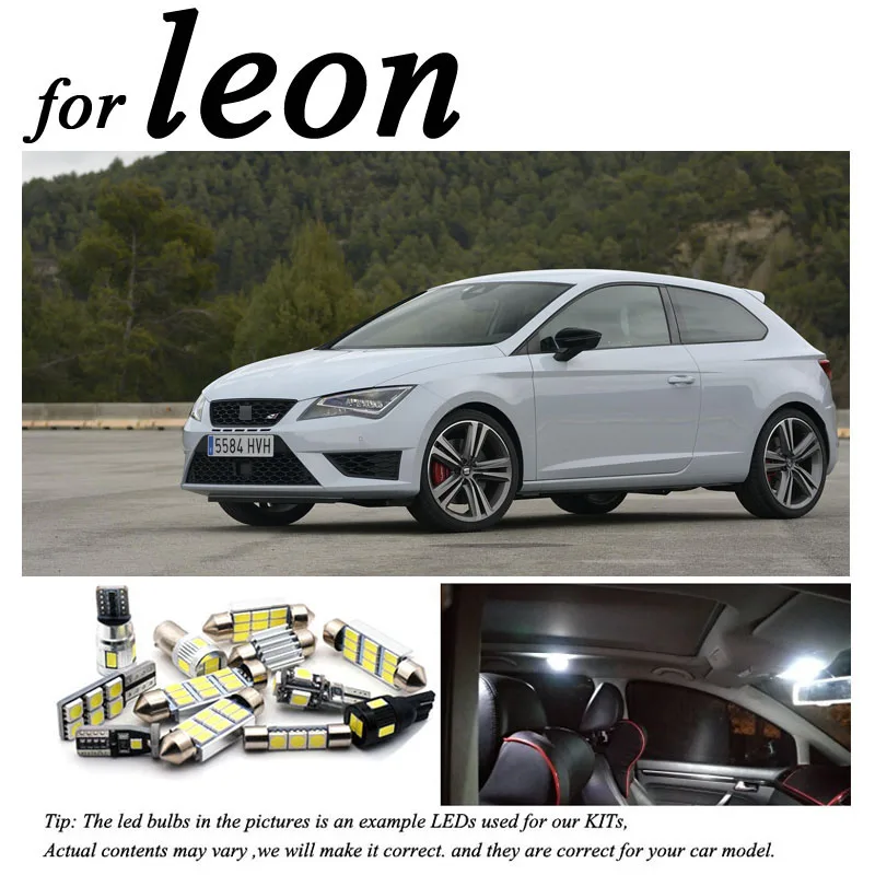 Совершенно Белая светодиодная лампа Canbus без ошибок Внутренняя купольная