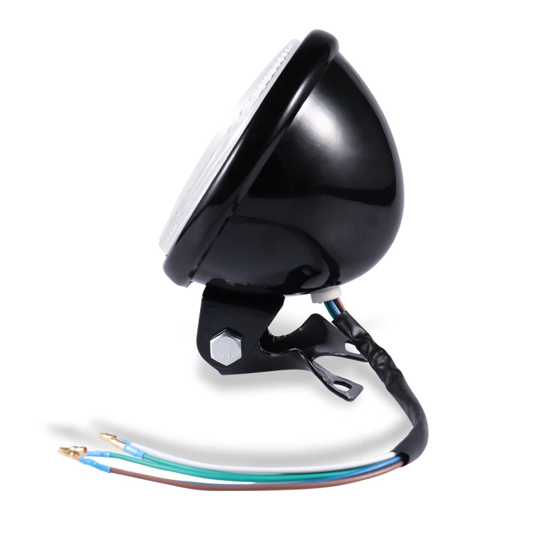 

High Low Beam 5" LED Headlight Lamp Light Motorcycle For Harley Cafe Racer Bobber Chopper Scooter Offroad