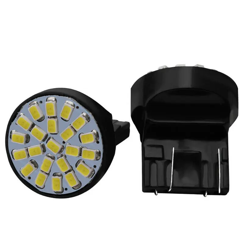 

100X T20 7443 W21/5W 22 1206 LED 3014 SMD car reversing backup lamp turn steering direction indicator lamplet stop brake light