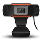 HD 1080P камера мини-компьютер ПК Веб камера с микрофоном Вращающийся камеры для прямой трансляции видео вызов в работе Конференции