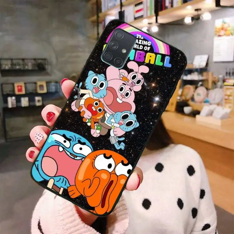 

the Amazing World Gumball gumball Phone Case For Samsung Galaxy A21S A01 A11 A31 A81 A10 A20E A30 A40 A50 A70 A80 A71 A51