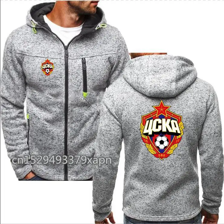 Новинка зимы 2018 толстовки с капюшоном для русской премьер-лиги ЦСКА МСК клуба FC
