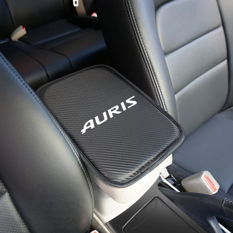 1pcs Car Armrest Mat Box Cover Auto Arm Rest Covers for Toyota Auris 2007 2008 2017 Car-styling Accessories | Автомобили и