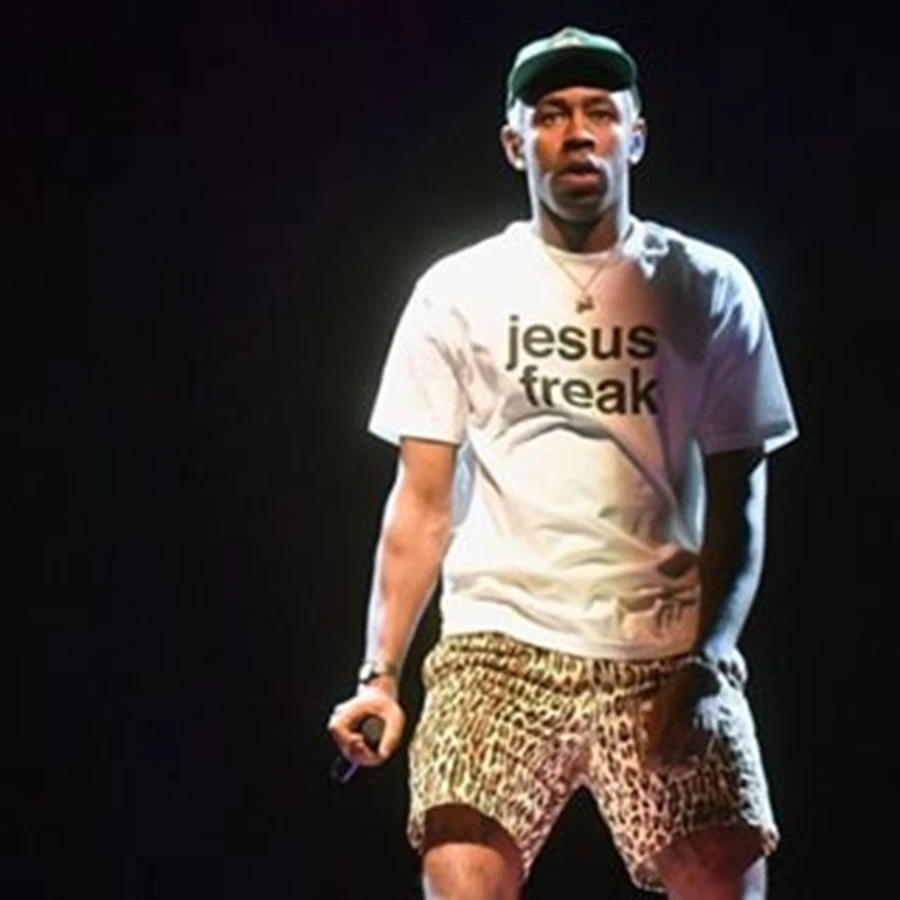 Jesus freak Golf Wang Tyler The Creator футболка в стиле хип хоп с вишневыми бомбами океаном