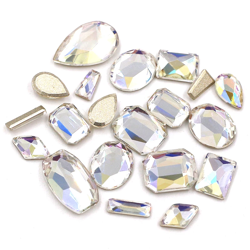 Украшение для ногтей 20 шт./пакет высококачественные стразы из хрустального