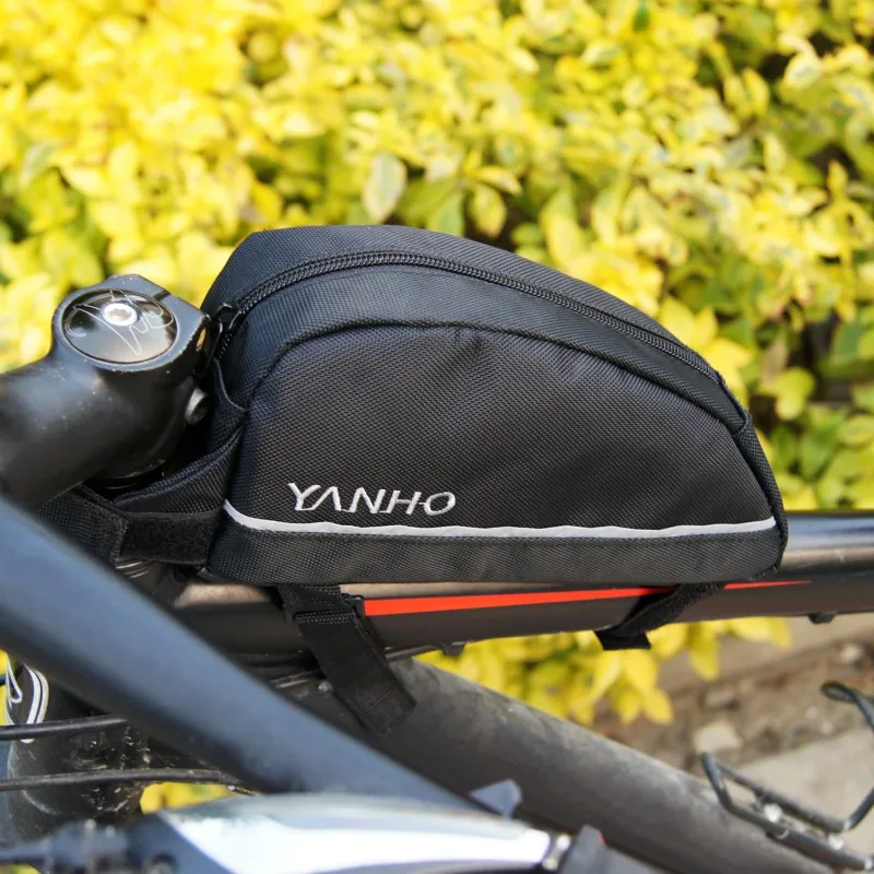 Полиэстер 600D ПВХ Rennrad Radfahren Fahrradrahmen Pannier Vorne Rohr Paket Bike | Спорт и развлечения