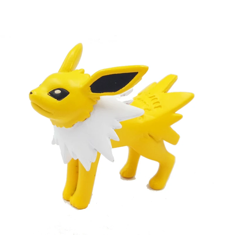 Фигурка Пикачу, игрушка eevee Vaporeon Jolteon Flareon Espeon Umbreon Leafeon Glaceon Sylveon Pocket Monster manga аниме - Цвет: Белый