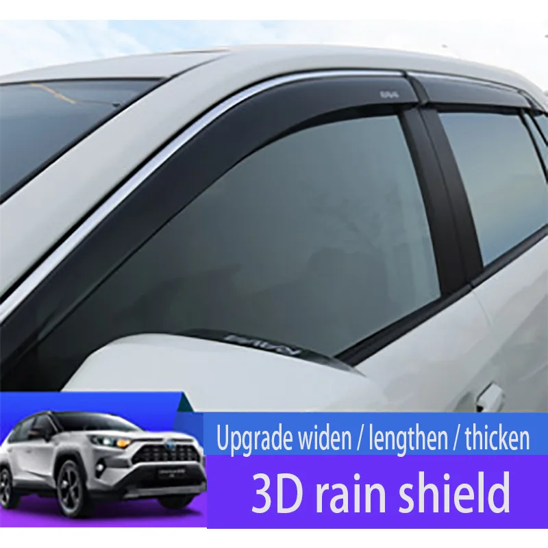 

2014to2020 models for Toyota Rongfang RAV4 special rain and rain shield new RAV4 window rain eyebrow canopy modification