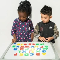 26pcs transparent letters montessori language material alphabet kids early education toys for children 3 years juguetes j2544h