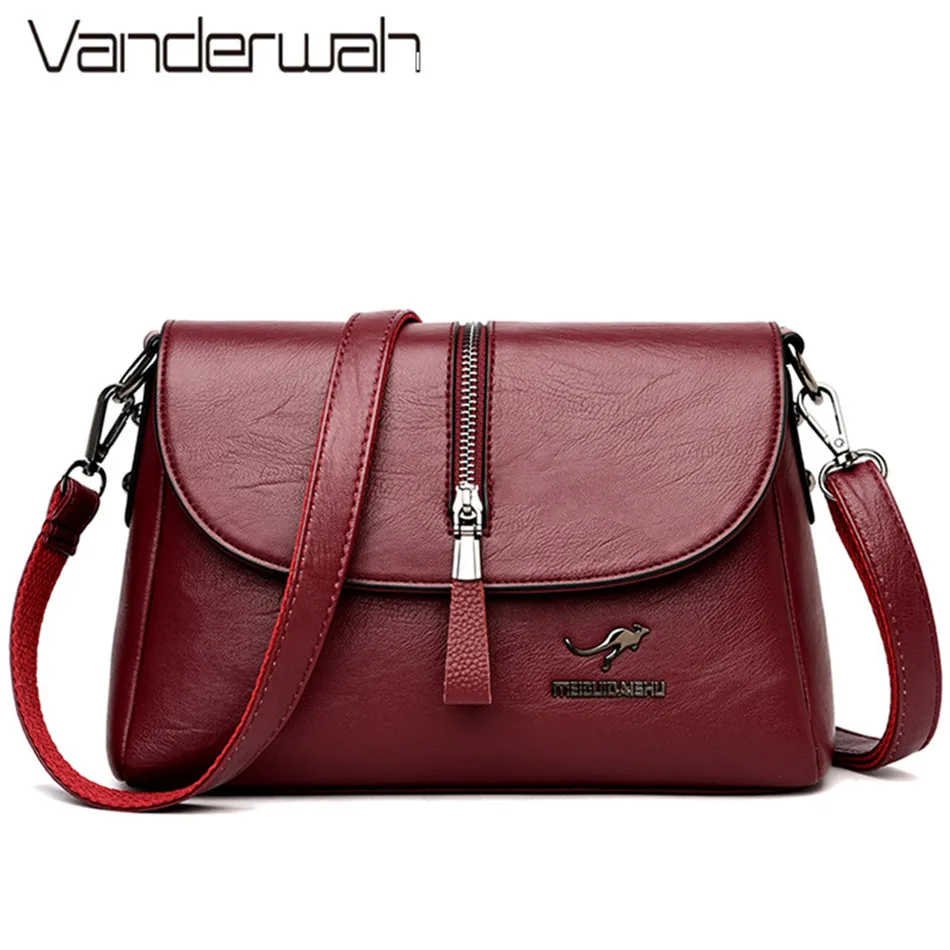 Дизайнерские повседневные дамские сумочки маленькие сумки через плечо из мягкой