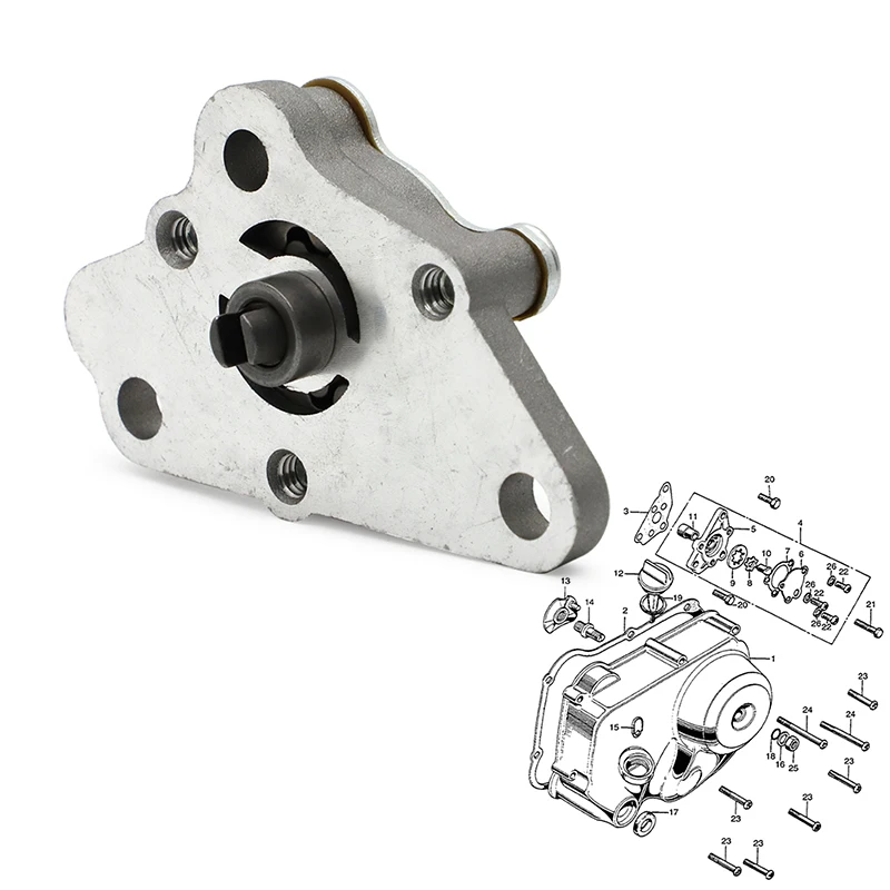 

High Volume Oil Pump for Honda Z50 CT70 XR50 CRF50 XR70 CRF70 ATC70 Z XR CRF 50 CT ATC 70 1998-2016 2017 2018