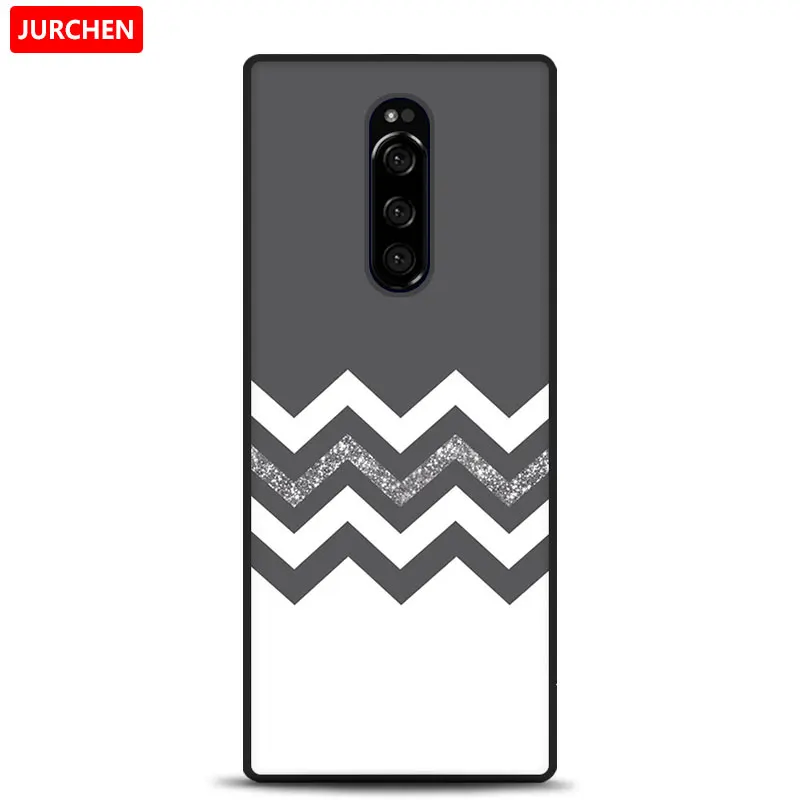 40 Чехол jurchen для sony Xperia 1, чехол для Xperia One, милый мультяшный Мягкий силиконовый чехол из ТПУ для sony Xperia1 sony 1, чехол - Цвет: 40