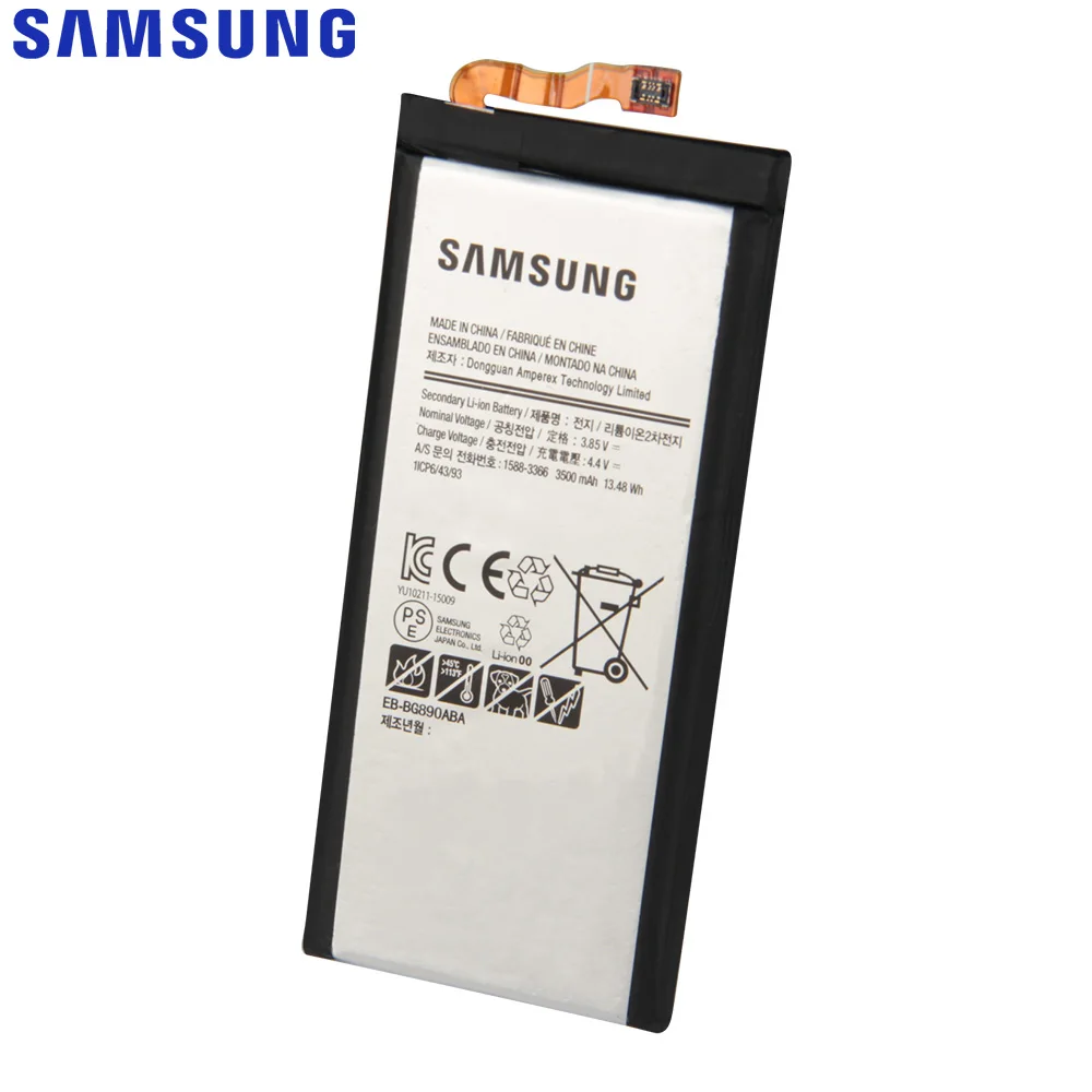 Оригинальная запасная аккумуляторная батарея для SAMSUNG GALAXY S6 Active G870A G890A 3500