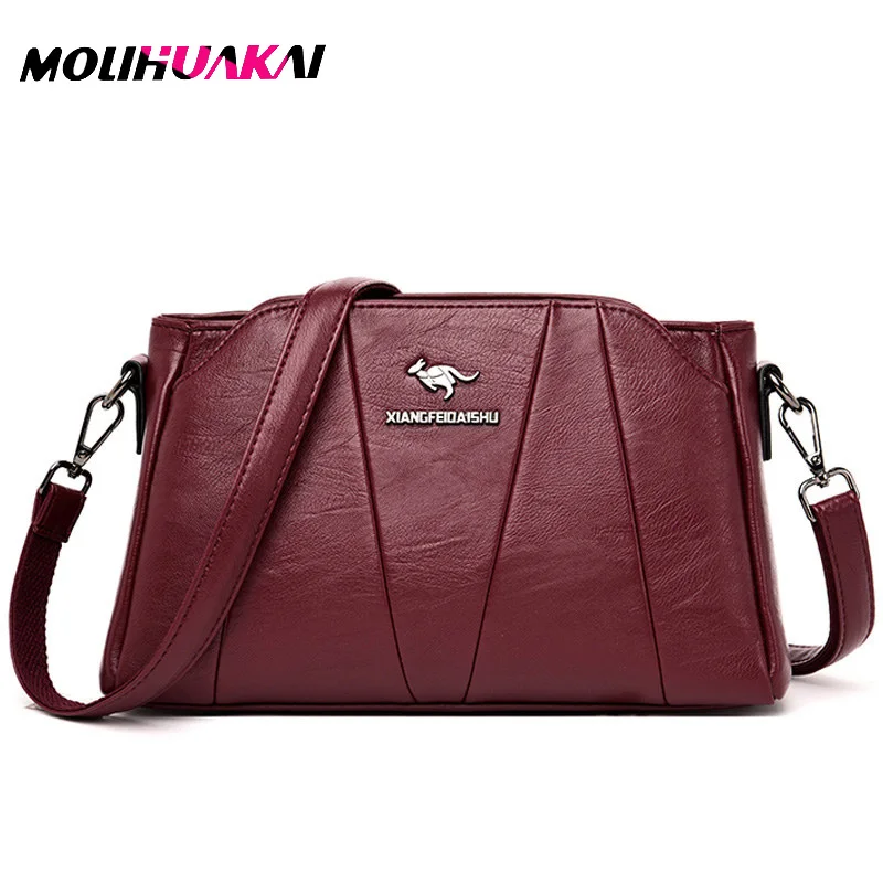 Женская сумка из натуральной кожи роскошная дизайнерская через плечо 2019 | Багаж и