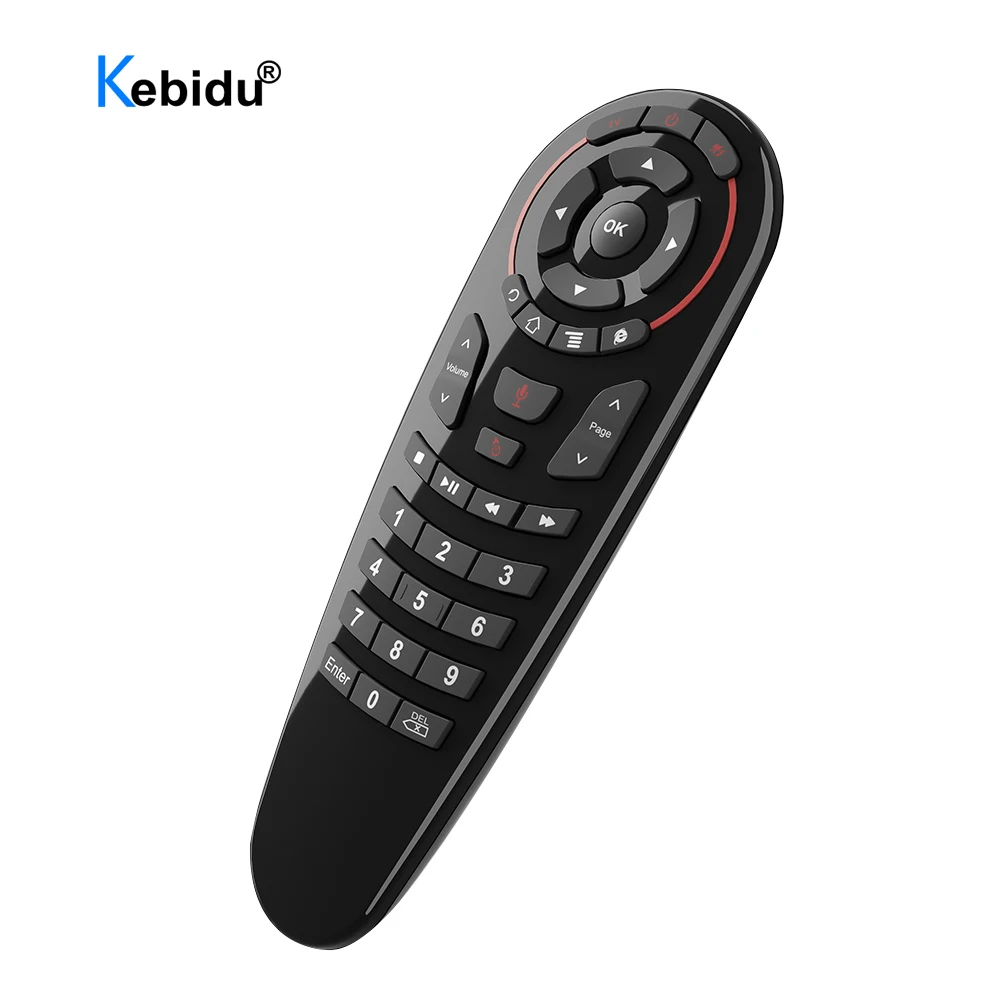 

G30S Voice Search Air Mouse 33 Keys IR Learning Gyroscope 2.4G USB Smart Remote Control Gyro Sensing for X96 Android TV Box